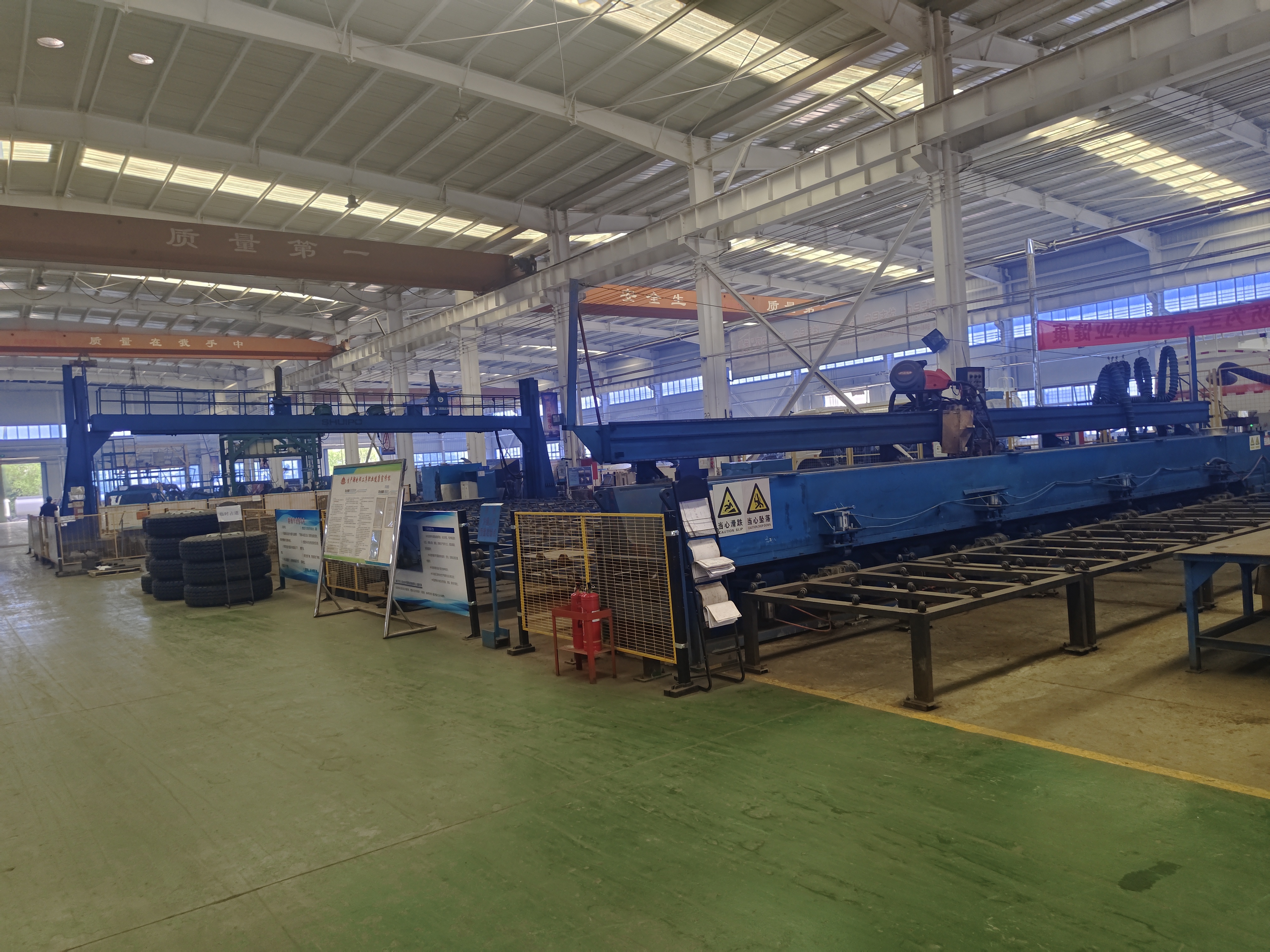 钢罐车间焊接工段